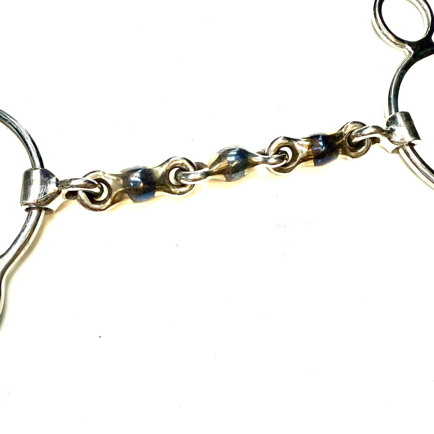 Bit Gag Nelson 2 Ring Waterford Ball Avanti Italia Blue Iron