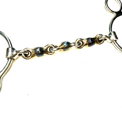 Bit Gag Nelson 2 Ring Waterford Ball Avanti Italia Blue Iron