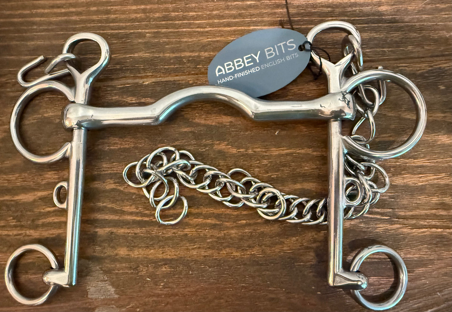 Bit Pelham Port Slide Abby Bits England - 6” shank