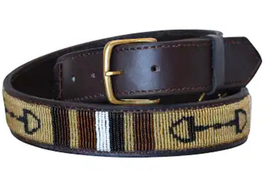 Belt TKC Earth Bits Belt in Wide Width- The Kenyan Collection