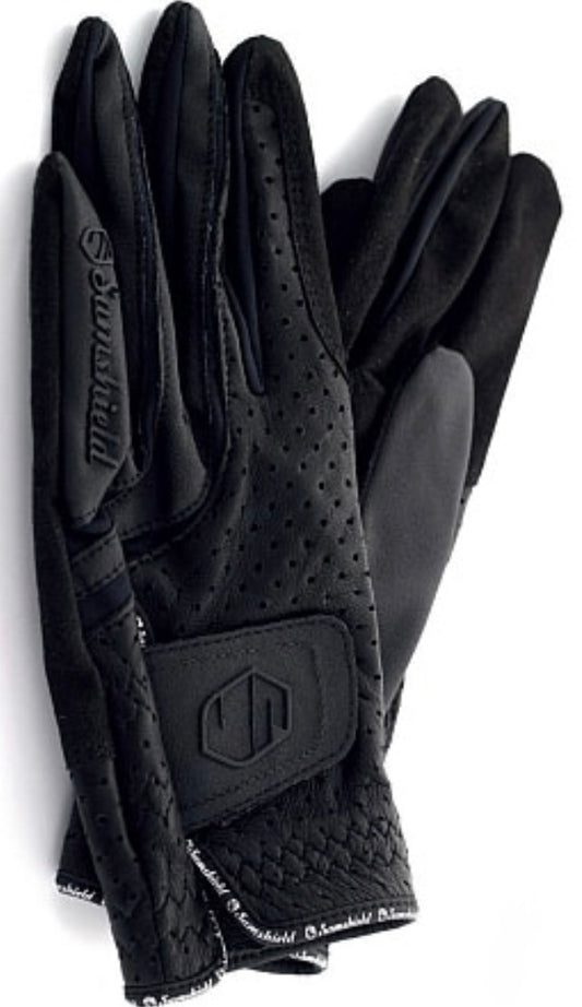 Gloves Samshield Riding Show V Skin Jumper Riding Glove Black