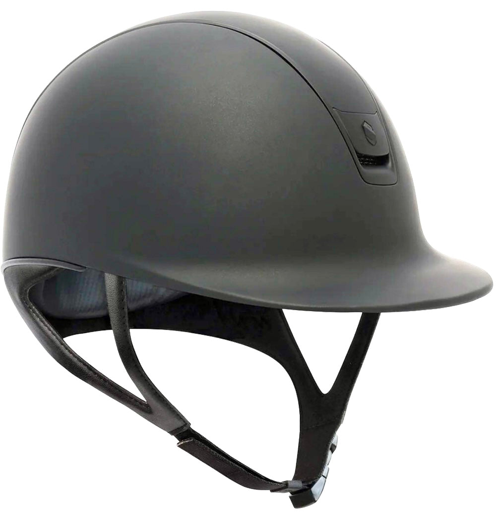 Helmet V2 Reg Matt - Matt - Matt Rails & Blazon - Blackout Darkline - Helmet Regular Brim - Samshield Stock 2.0 - SD2R