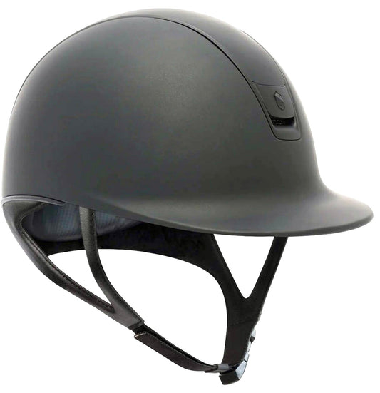 Helmet V2 Reg Matt - Matt - Matt Rails & Blazon - Blackout Darkline - Helmet Regular Brim - Samshield Stock 2.0 - SD2R
