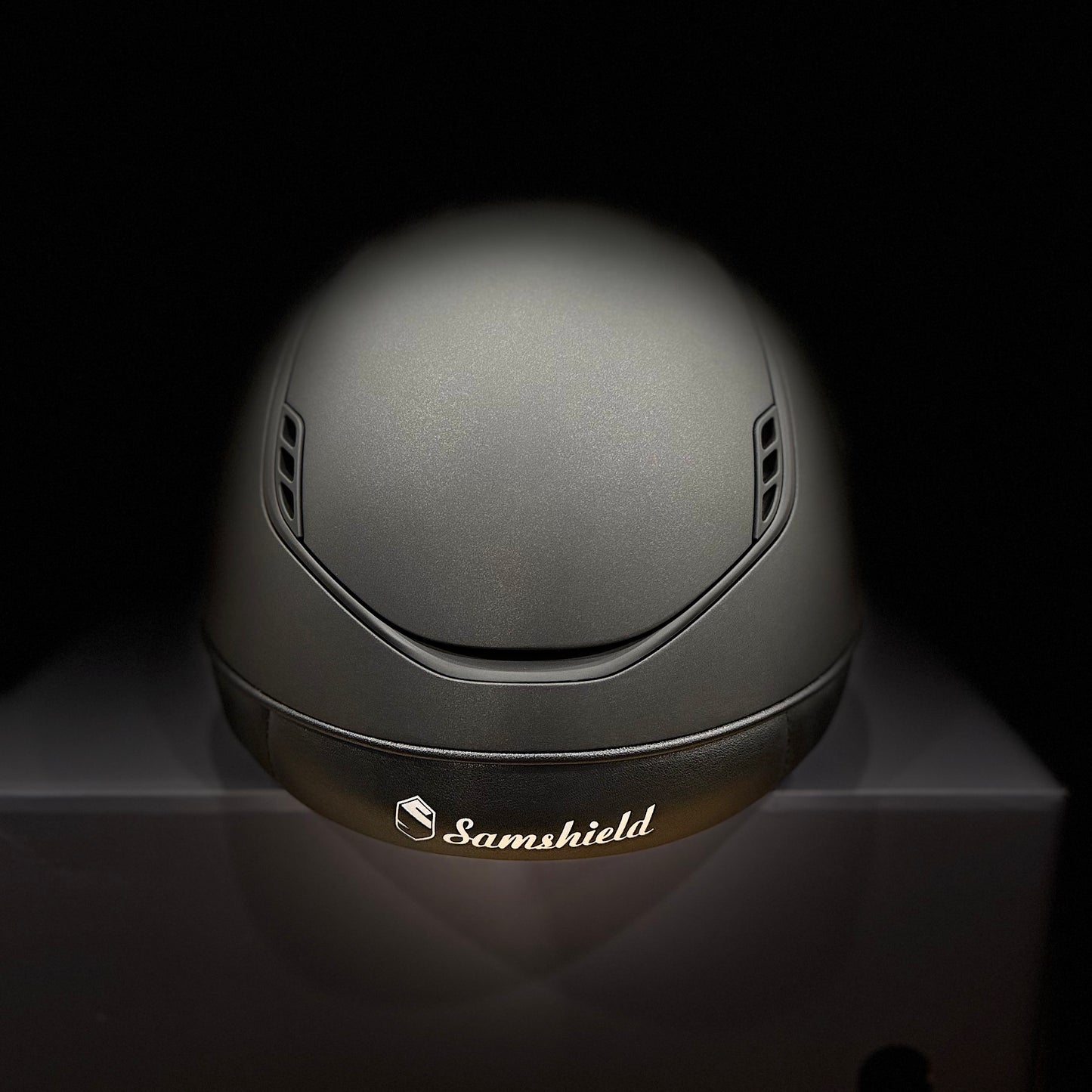 Helmet V2 Reg Matt - Matt - Matt - Limited Blackout Darkline Samshield Stock 2.0 - SRDL