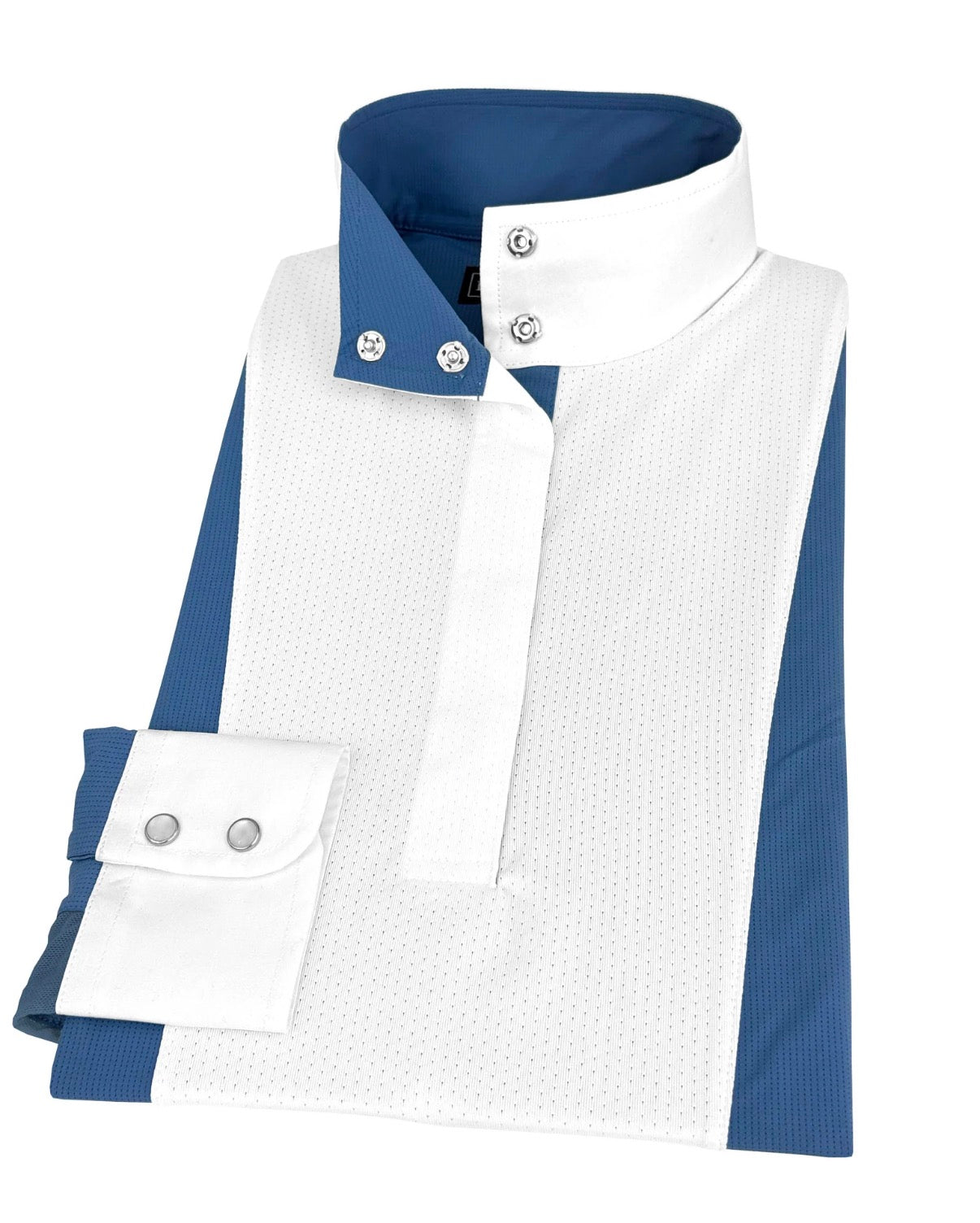 Essex Classics Ladies Luna Talent Yarn Luna II Blue Long Sleeve Performance Show Shirt