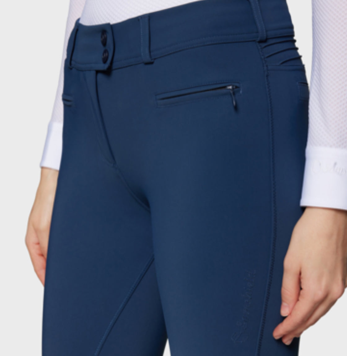 Samshield Ladies Chloe CRYSTAL Mid Rise Breech - Swarovski Crystal - Lilac, Magnet Grey, Celestial Blue, Dark Forest, Green Bay , Pistaccio, Black