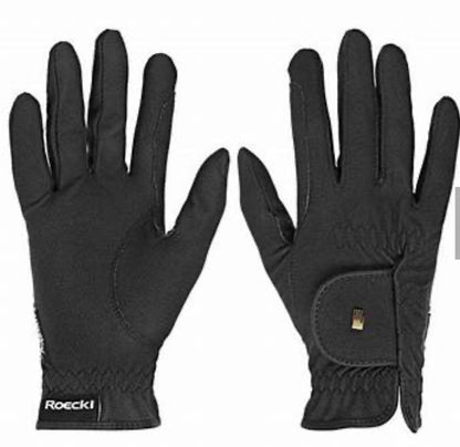 Gloves Roeckl Sports Riding Show  Chester Black
