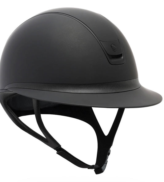 Helmet V1 Miss Matt - Darkline & Black Matt Rails - Samshield Stock - MS1SM