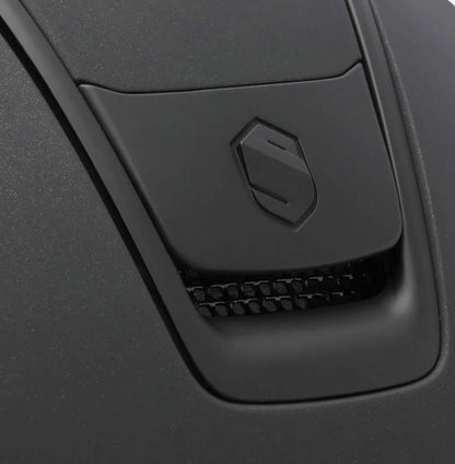 Helmet V2 Reg Matt - Matt - Matt Rails & Blazon - Blackout Darkline - Helmet Regular Brim - Samshield Stock 2.0 - SD2R