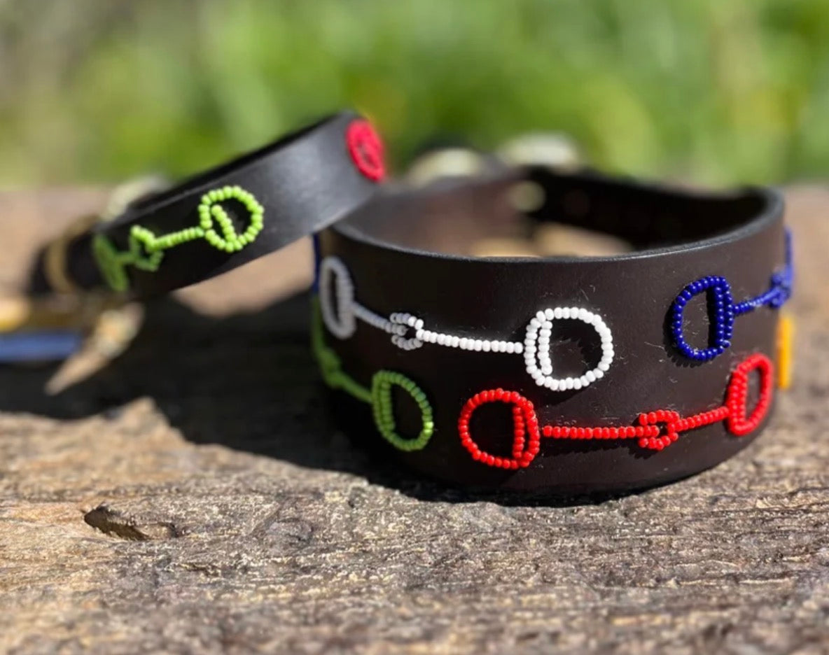 Belt TKC Colorful Bits Belt in Wide Width- The Kenyan Collection
