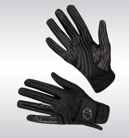 Gloves Samshield Riding Show V Skin Jumper Riding Glove Black