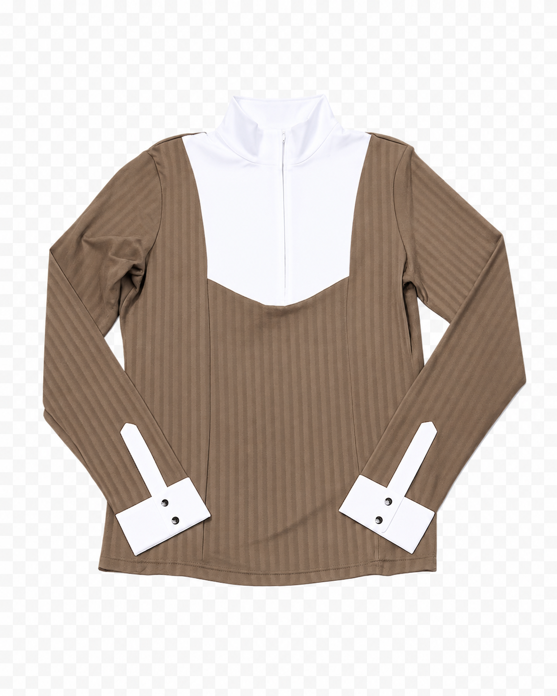 Show shirt Cappuccino Houndstooth Hannah