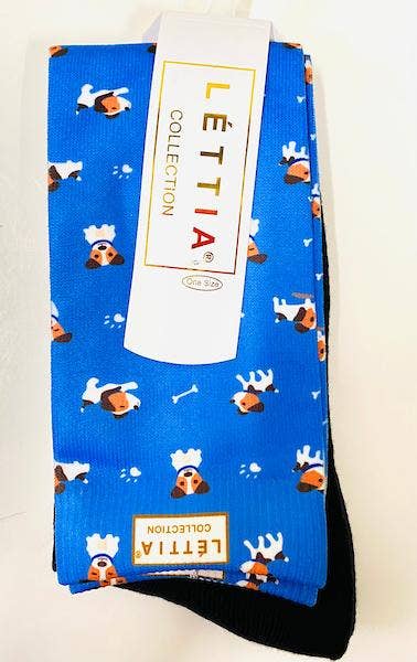 Lettia's Puppy Padded Boot Sock: STD