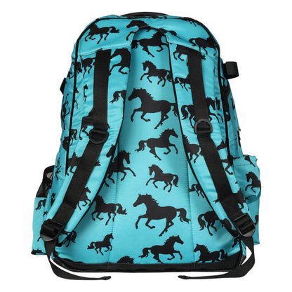 AWST Int'l Lila Equestrian Backpack: Turquoise / STD