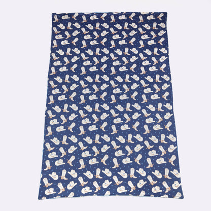Blue Star Boots Blanket