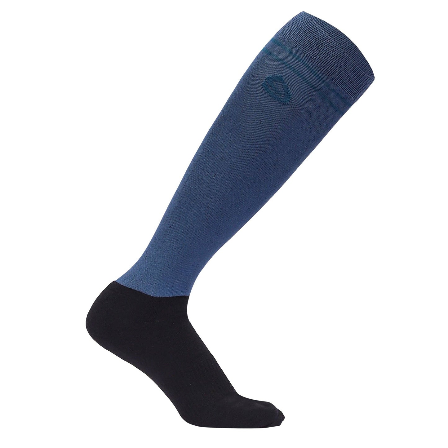 Lettia EquiFine Padded Sock: Black Forest / STD
