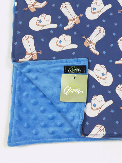 Blue Star Boots Blanket