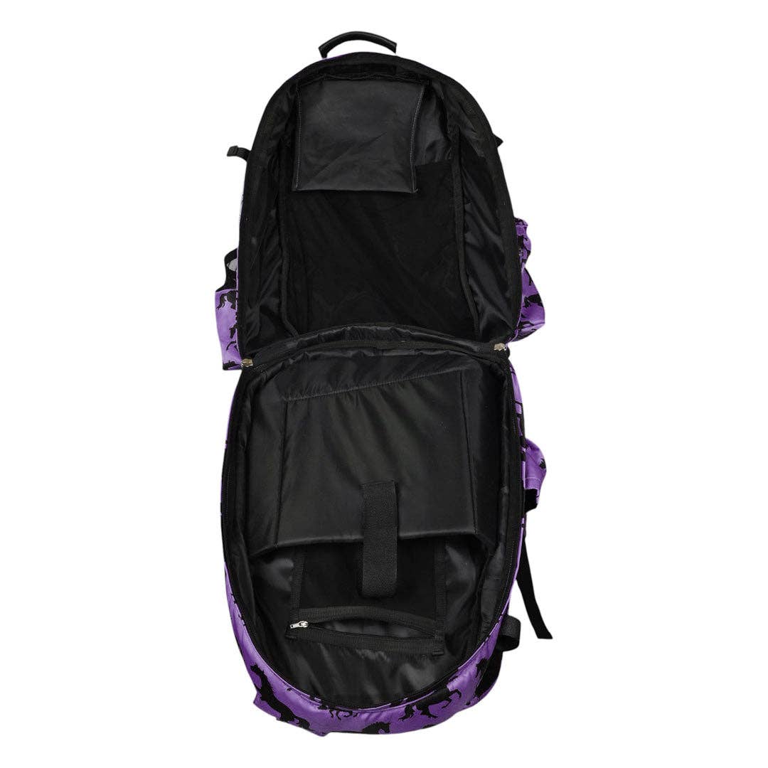 AWST Int'l Lila Equestrian Backpack: Turquoise / STD