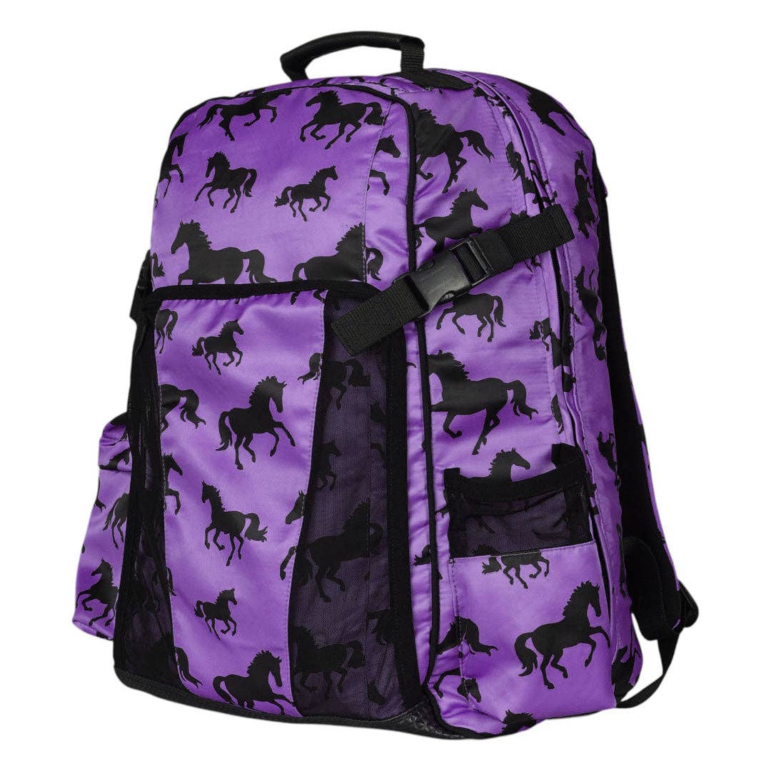 AWST Int'l Lila Equestrian Backpack: Turquoise / STD