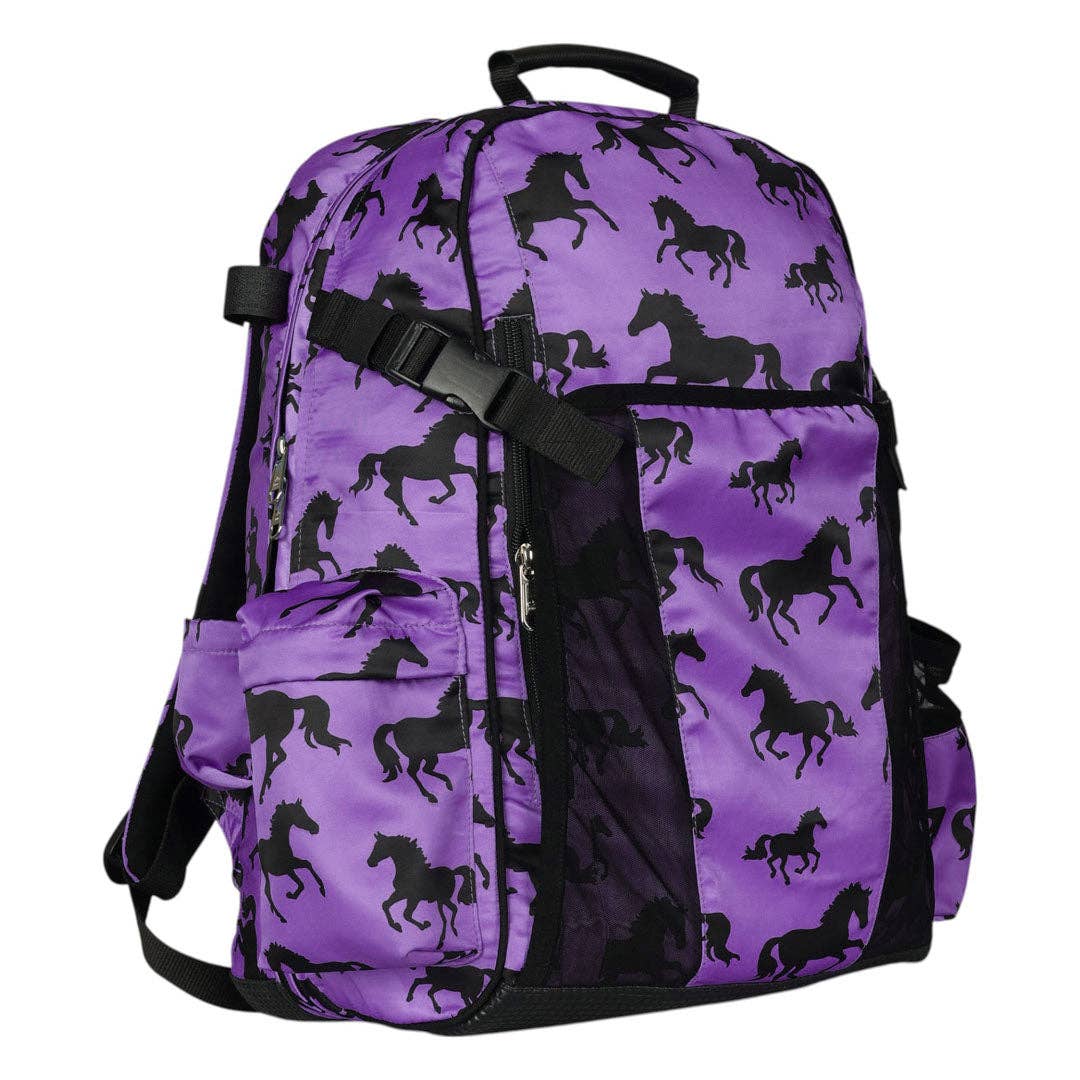 AWST Int'l Lila Equestrian Backpack: Turquoise / STD