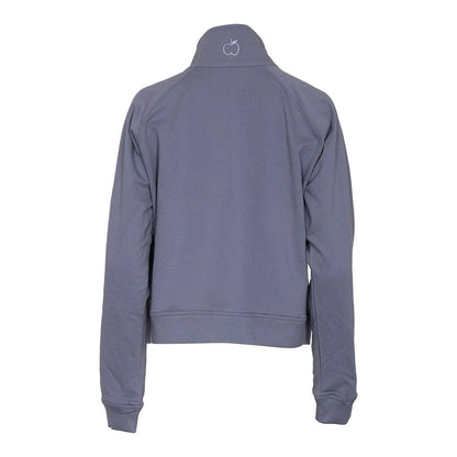 Dapplebay Crest 1/2 Zip French Terry Sweatshirt: Ballet Pink / M