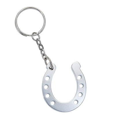 AWST Int'l Horseshoe Key Chain: Black