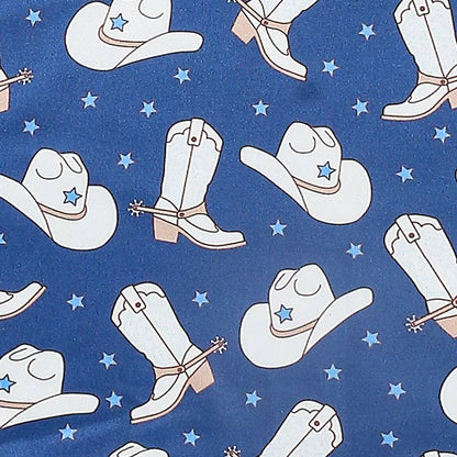 Blue Star Boots Blanket