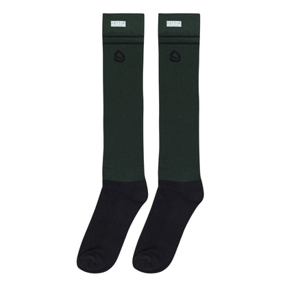 Lettia EquiFine Padded Sock: Black Forest / STD