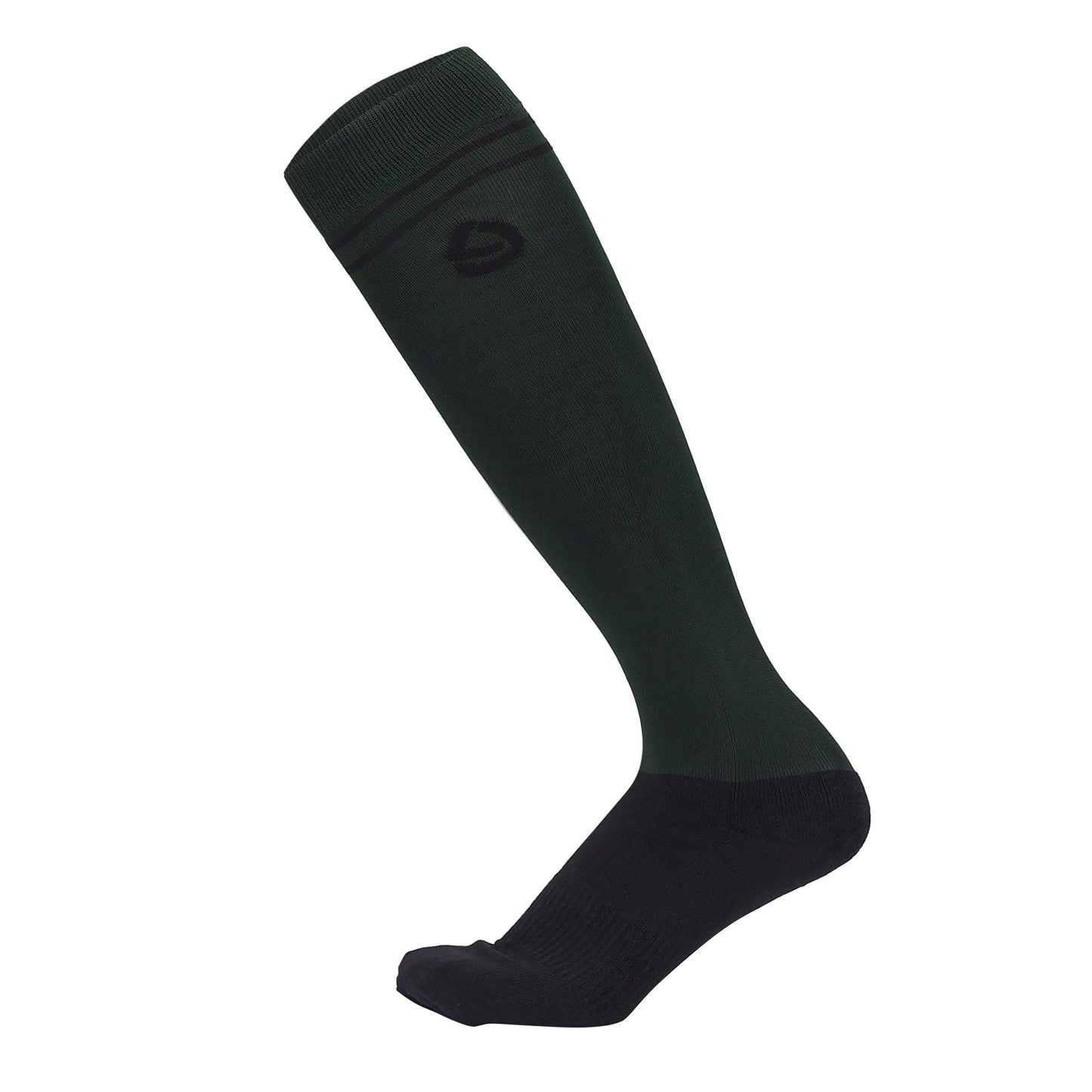 Lettia EquiFine Padded Sock: Black Forest / STD