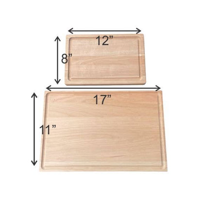 Jumping Horse Engraved Cherry Cutting Board : 11" x 17"