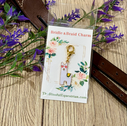 Bridle Braid Charms: Llama
