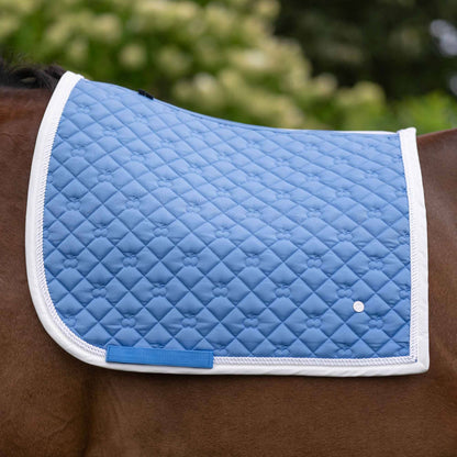 Dapplebay  Sport Dressage Saddle Pad - French Blue: Blue / Pony