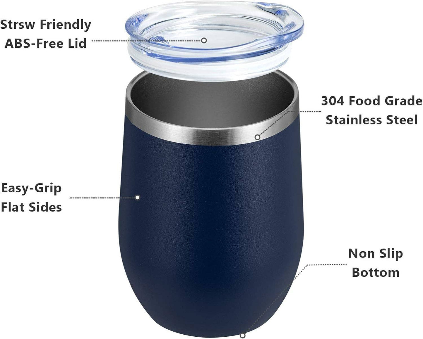 You Are Now Being Judged Steel Wine Tumbler: Black