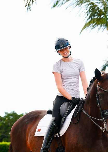 Soft White Dressage Pad