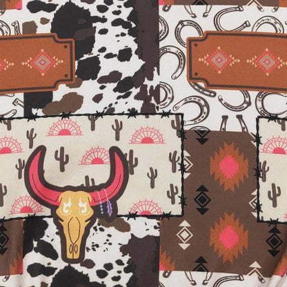 Electric Longhorn Baby Romper: 12/24 mo