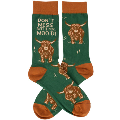 Don't Mess With My Mood Socks