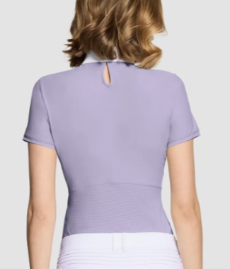 Samshield Ladies Show Shirt Short Sleeve Aloise Lavender Grey  -  SS26